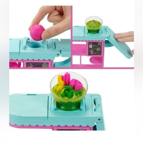 Barbie You Can Be Anything Florist Brunette Doll and Playset (#8833) - Picture 6 of 10